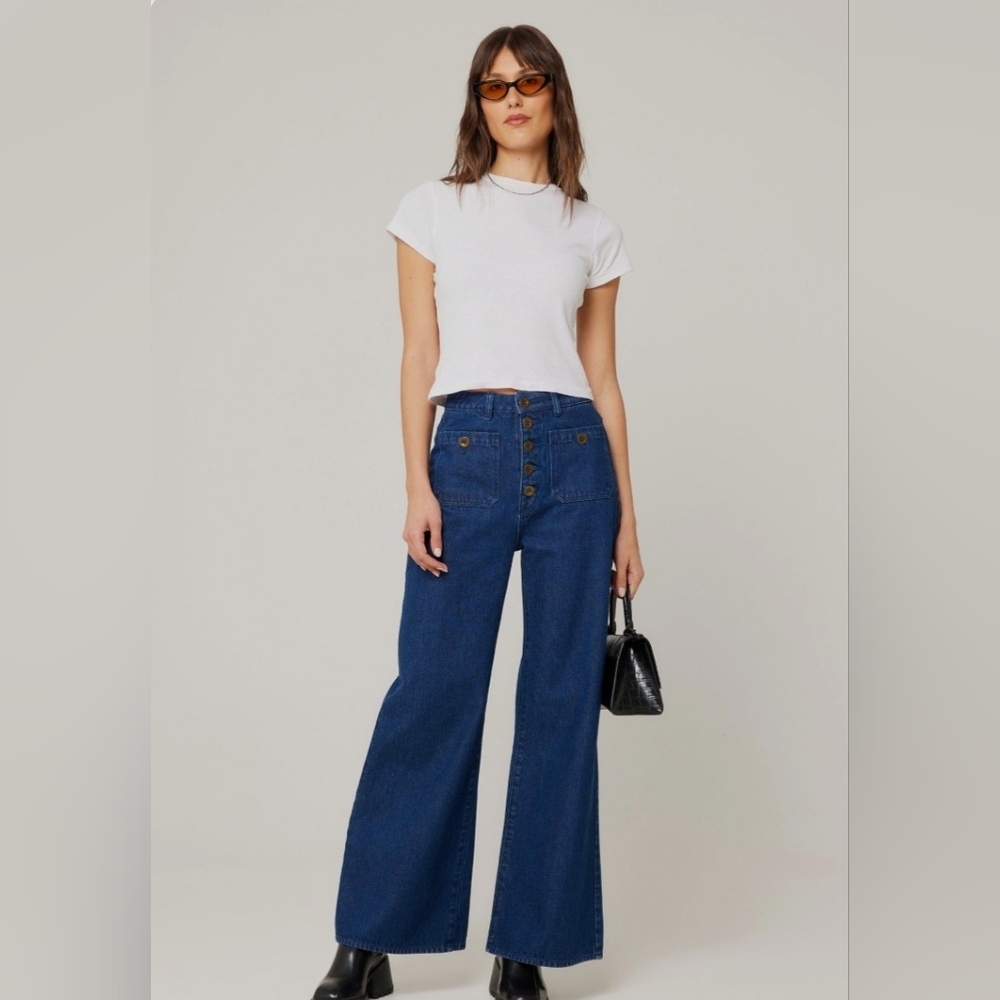 Rollas Studio Lou Flare Jeans SZ‎ 28 NWT